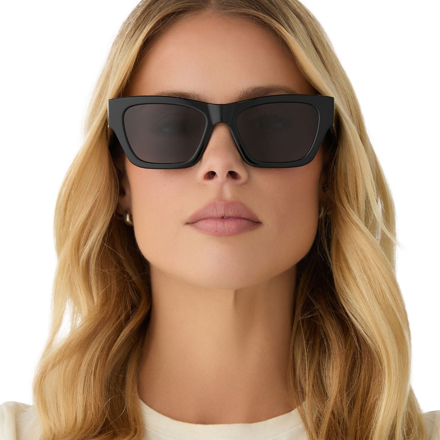 BETH II - NIGHT SKY BLACK + SILVER W GREY + POLARIZED SUNGLASSES