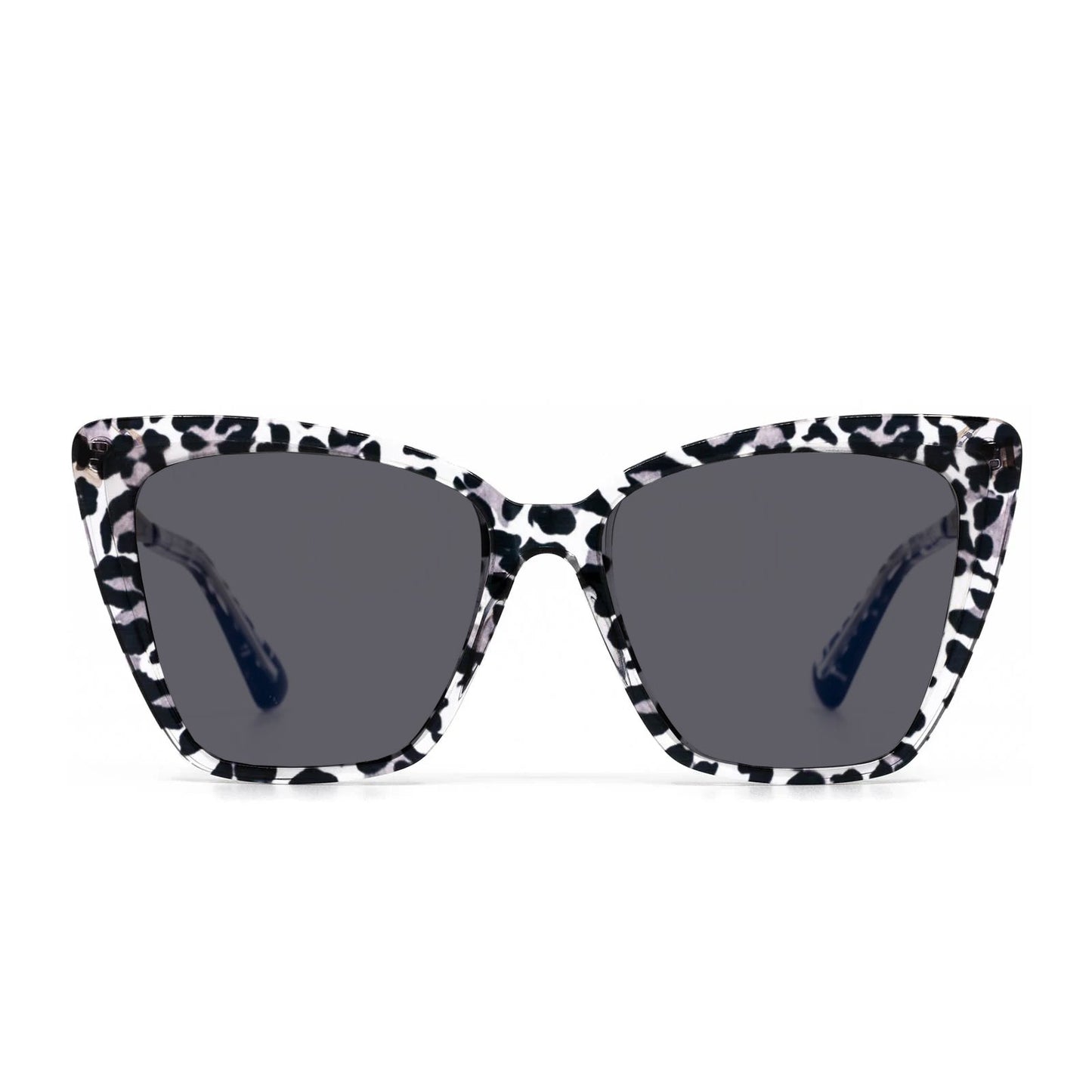 BECKY II - CLEAR LEOPARD + PRESCRIPTION GLASSES