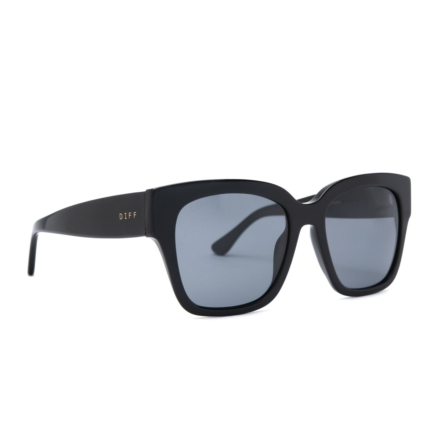 BELLA II - BLACK + GREY + POLARIZED SUNGLASSES