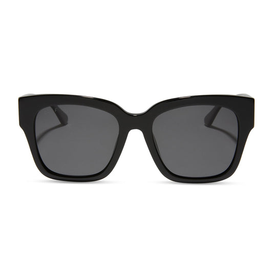 BELLA II - BLACK + GREY + POLARIZED SUNGLASSES