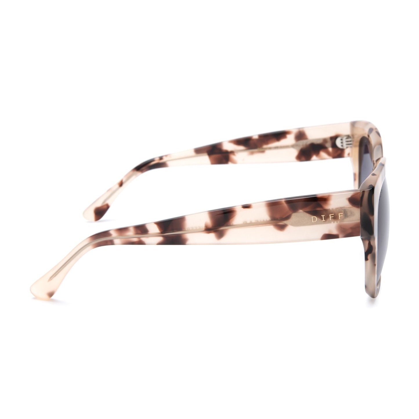 BELLA II - CREAM TORTOISE + GREY GRADIENT SUNGLASSES