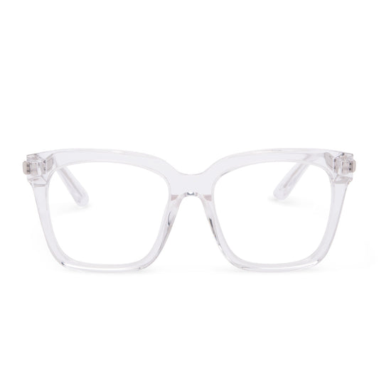 BELLA - CLEAR CRYSTAL + BLUE LIGHT TECHNOLOGY GLASSES