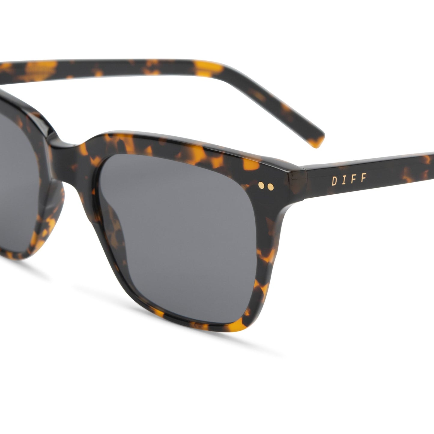 BILLIE - SHADOW TORTOISE + GREY POLARIZED SUNGLASSES