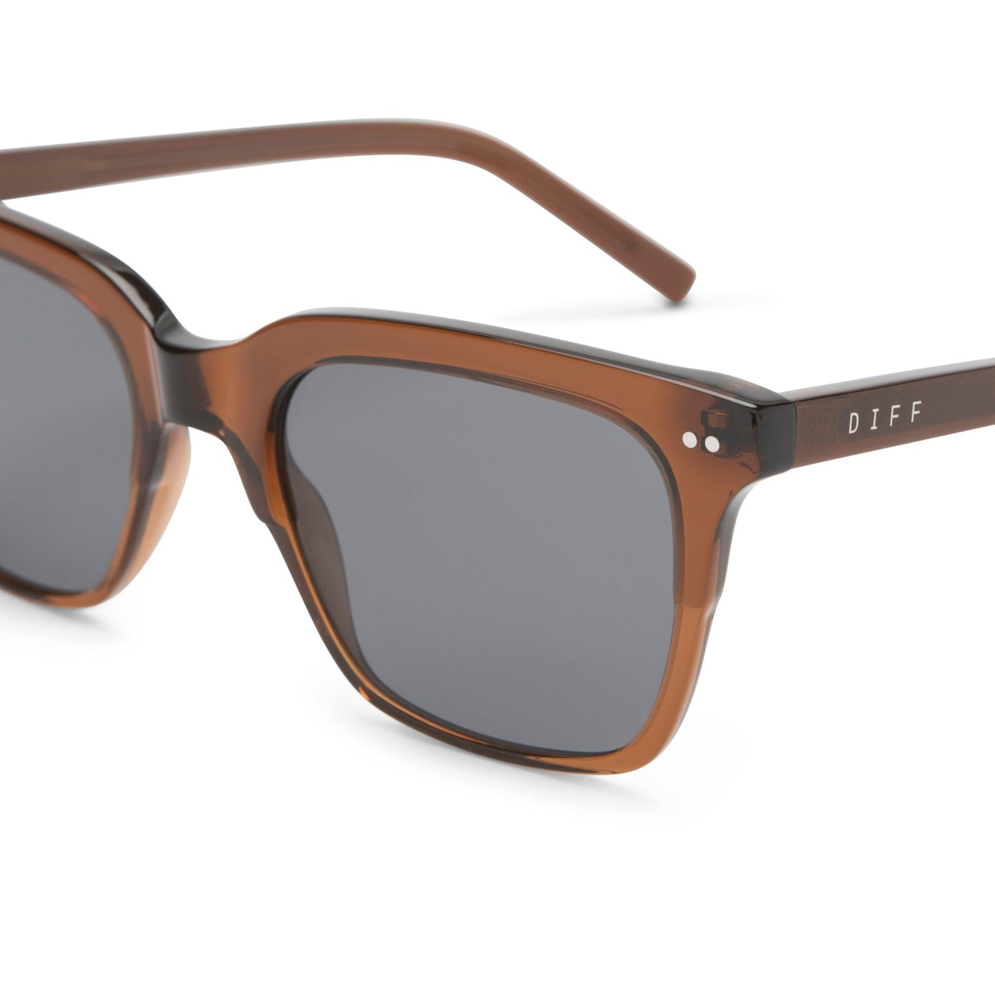 BILLIE - WHISKEY + GREY POLARIZED SUNGLASSES