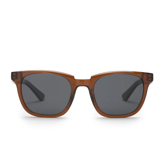 COLTON - WHISKEY + GREY POLARIZED SUNGLASSES