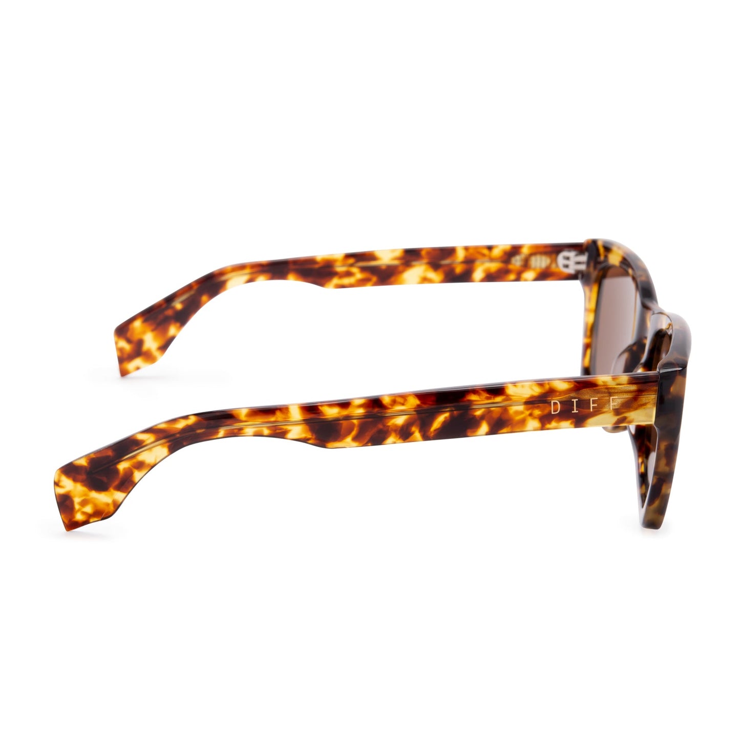 DEAN - AMBER TORTOISE + BROWN POLARIZED SUNGLASSES