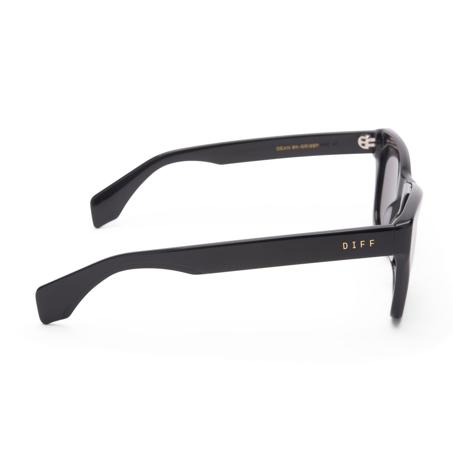 DEAN - BLACK + GREY POLARIZED SUNGLASSES