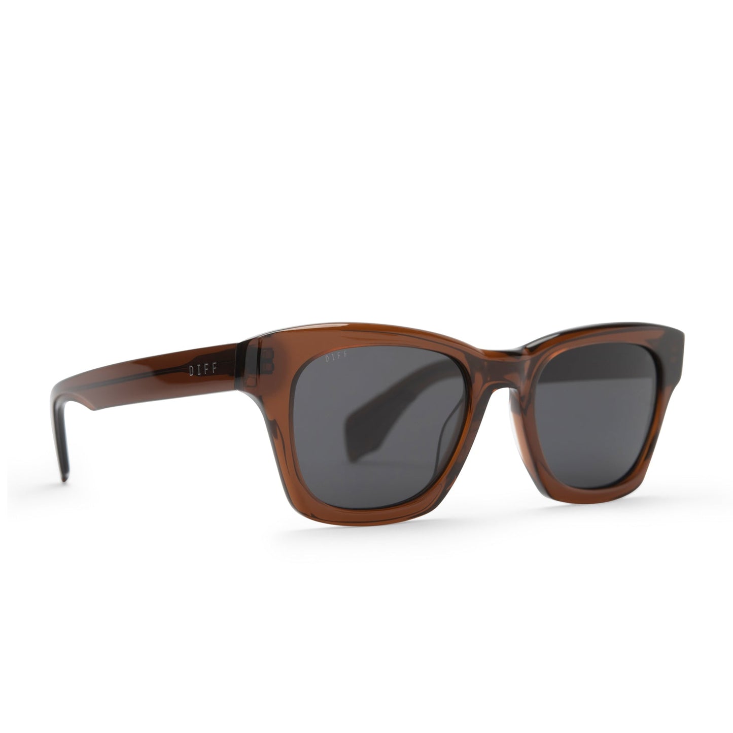 DEAN - WHISKEY + GREY POLARIZED SUNGLASSES