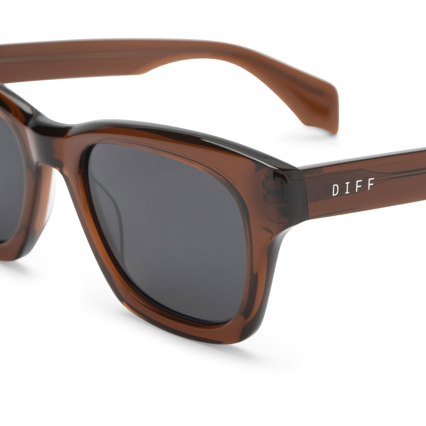 DEAN - WHISKEY + GREY POLARIZED SUNGLASSES