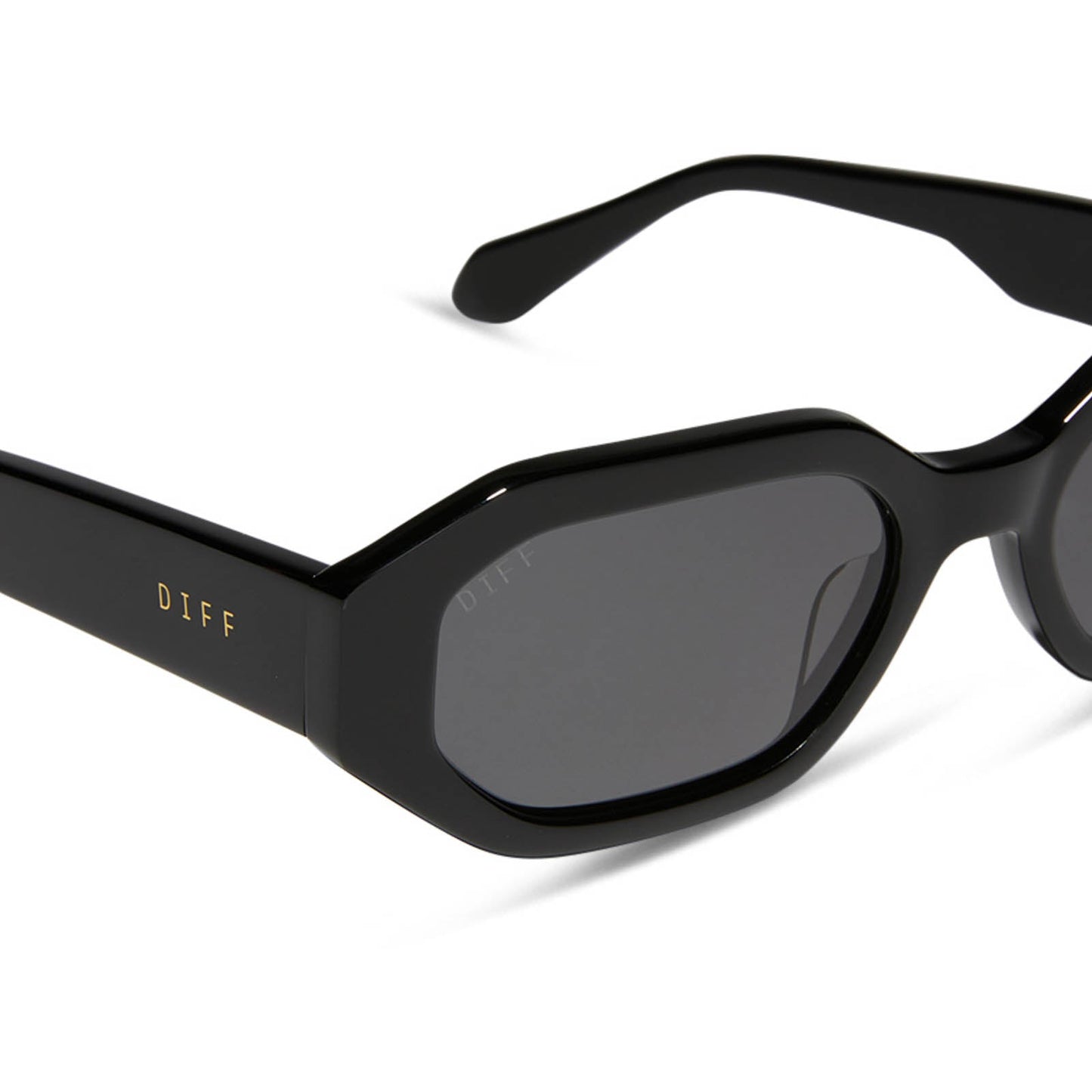 ALLEGRA - BLACK + GREY SUNGLASSES