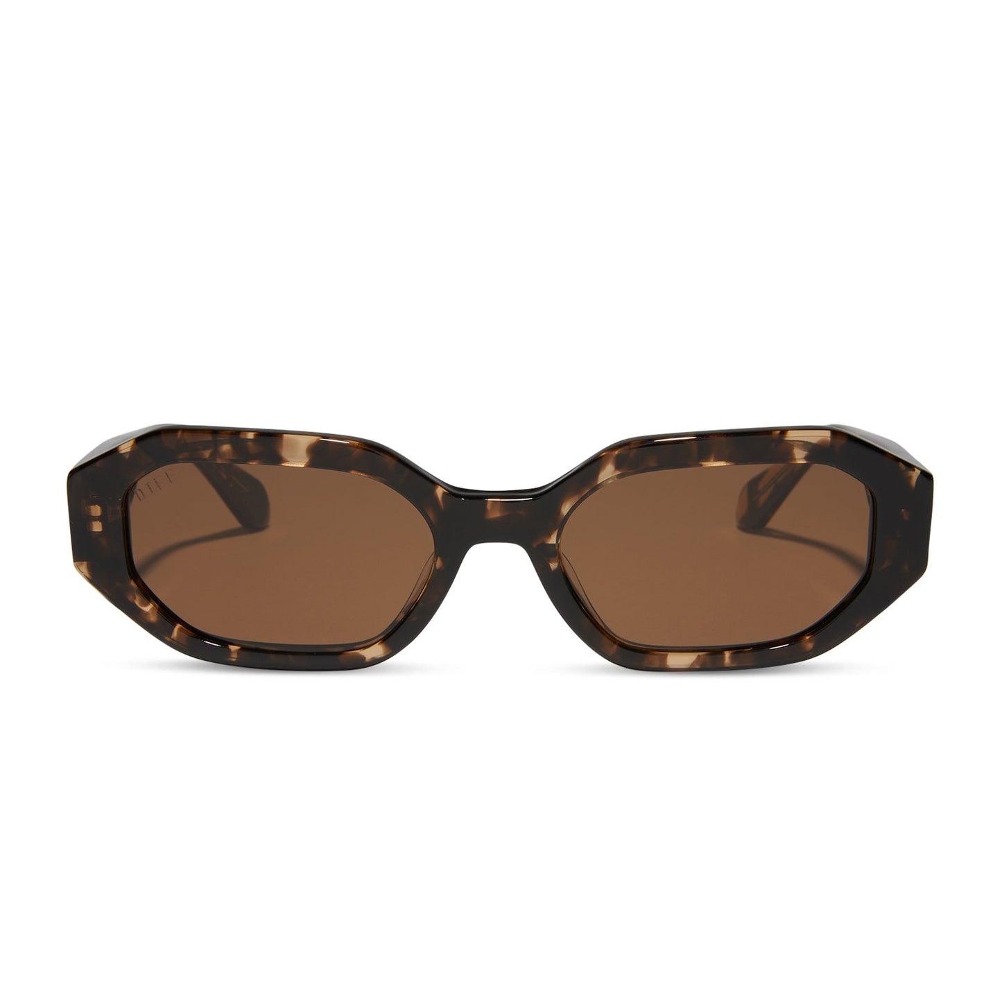 ALLEGRA - ESPRESSO TORTOISE + BROWN + POLARIZED SUNGLASSES