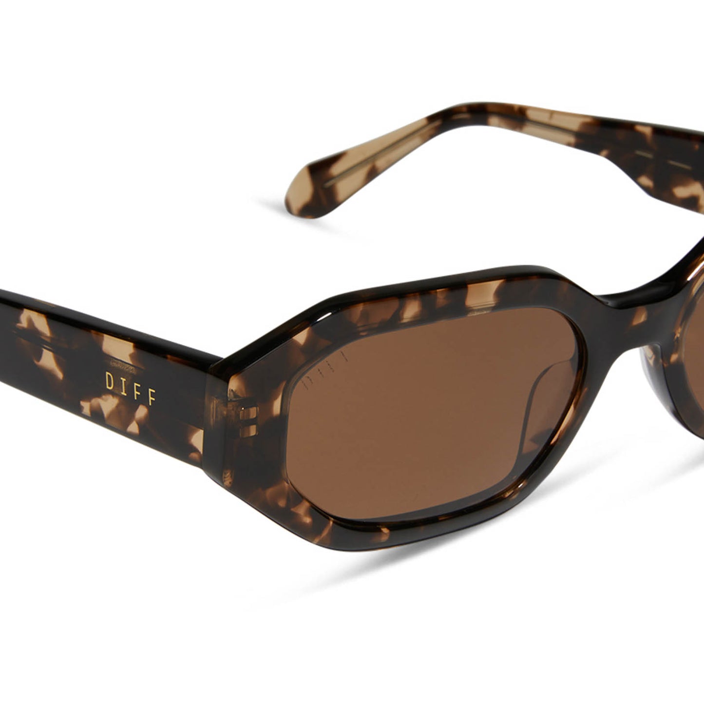 ALLEGRA - ESPRESSO TORTOISE + BROWN + POLARIZED SUNGLASSES