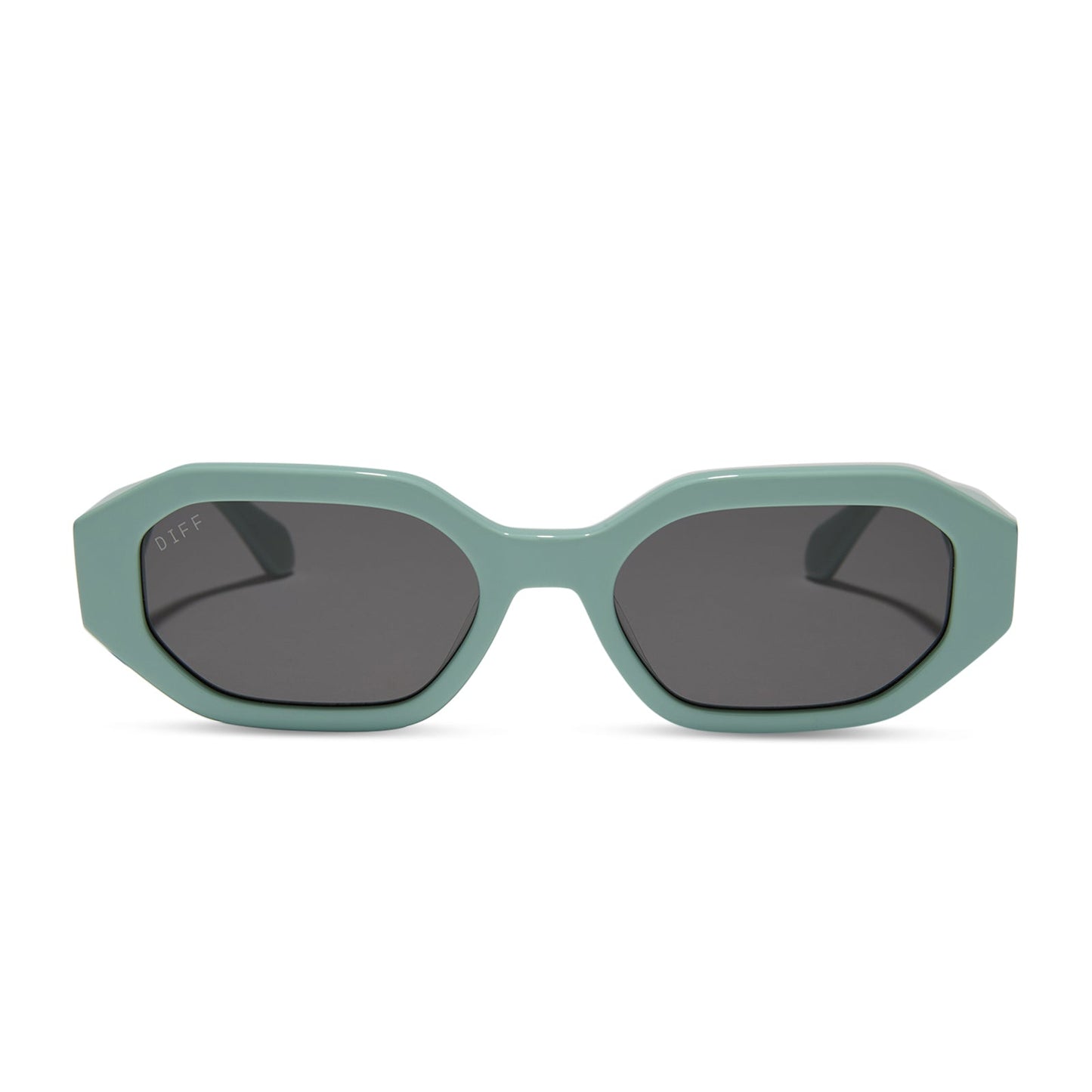 ALLEGRA - STEEL TEAL + GREY + POLARIZED SUNGLASSES