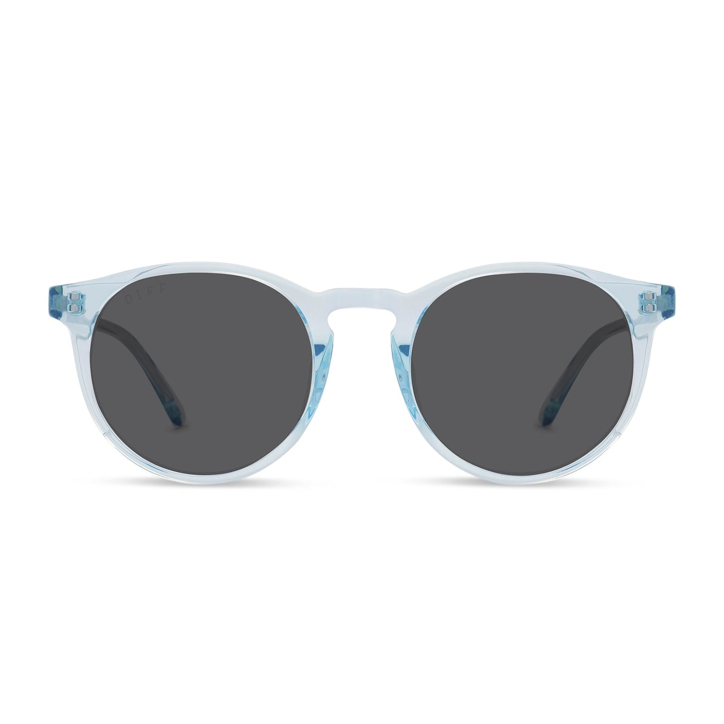 SAWYER - AQUA SEA CRYSTAL + GREY SUNGLASSES