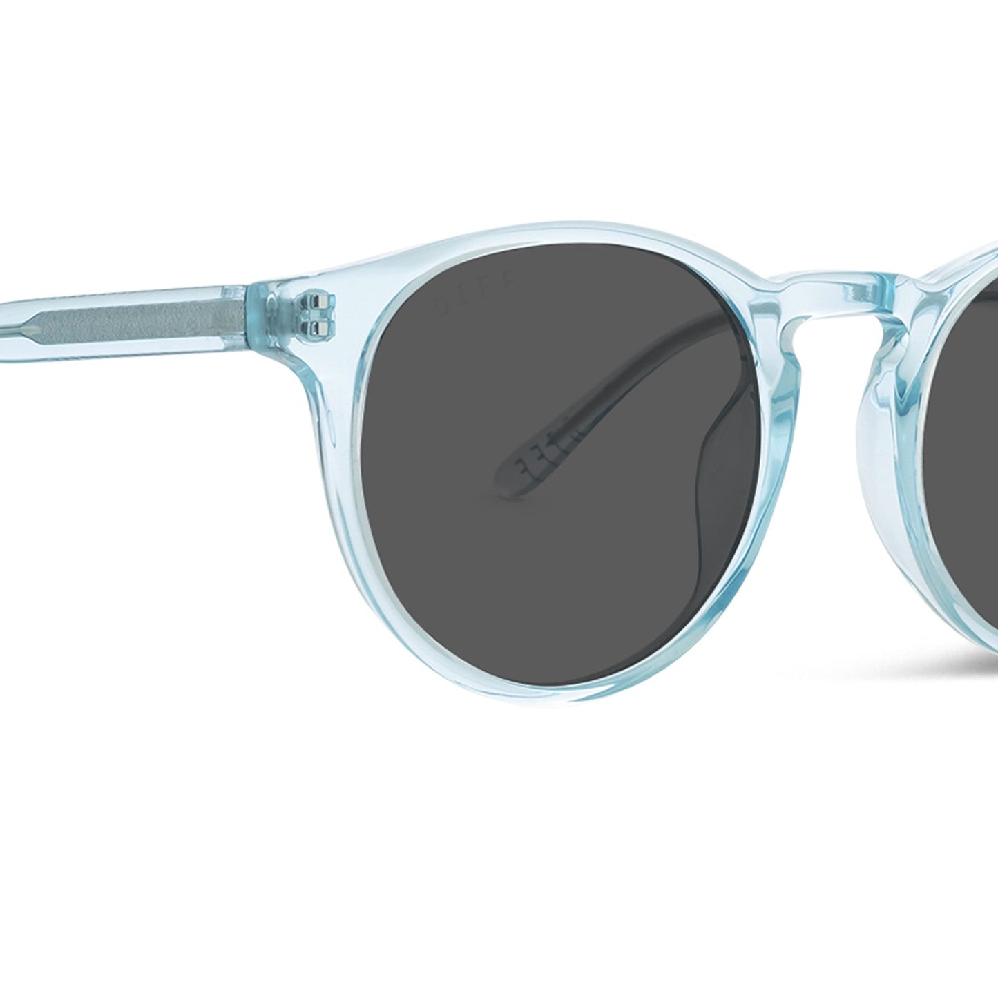 SAWYER - AQUA SEA CRYSTAL + GREY SUNGLASSES