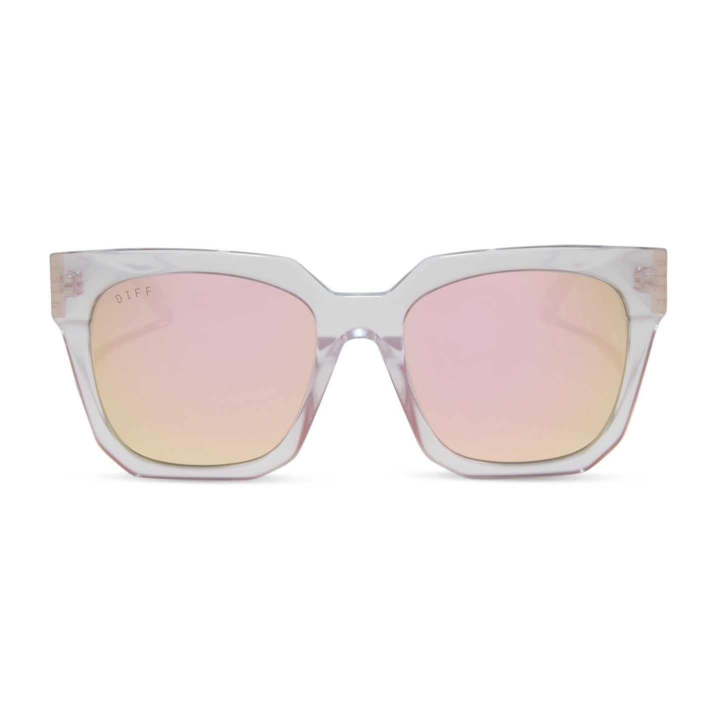 ARIANA II - OPALESCENT PINK + CHERRY BLOSSOM MIRROR SUNGLASSES