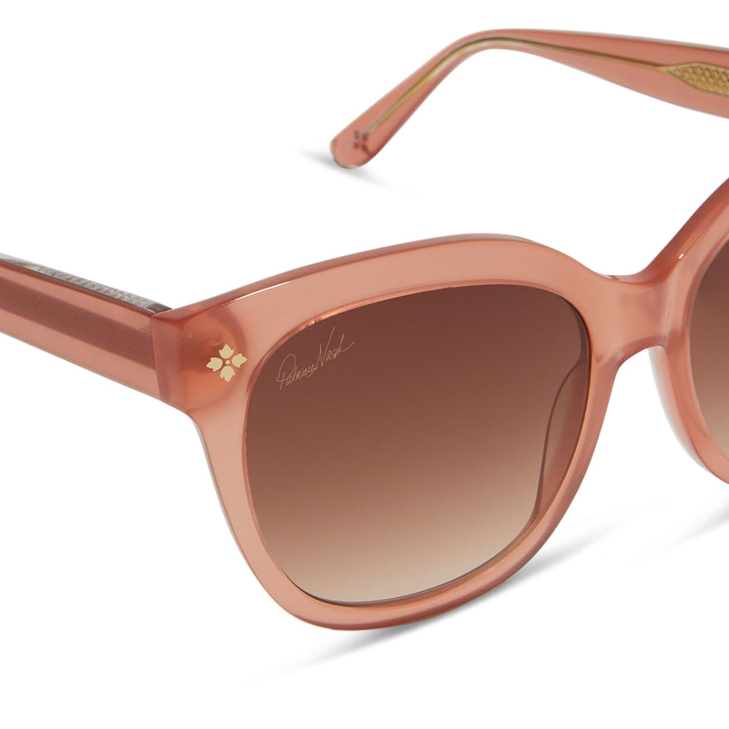 PATRICIA NASH - AUDREY + APRICOT + BROWN GRADIENT SUNGLASSES