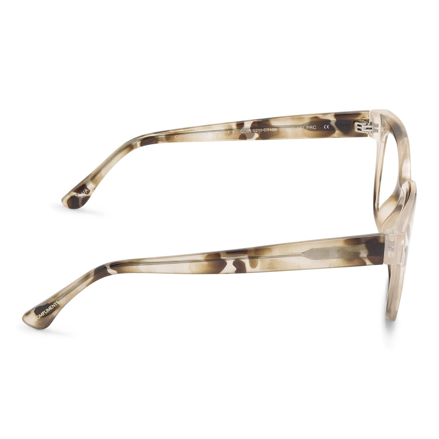 AVA - CREAM TORTOISE + PRESCRIPTION GLASSES