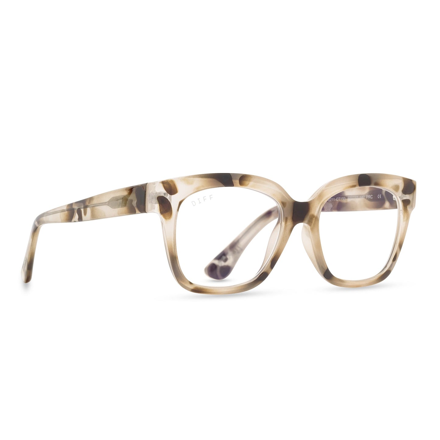 AVA - CREAM TORTOISE + PRESCRIPTION GLASSES