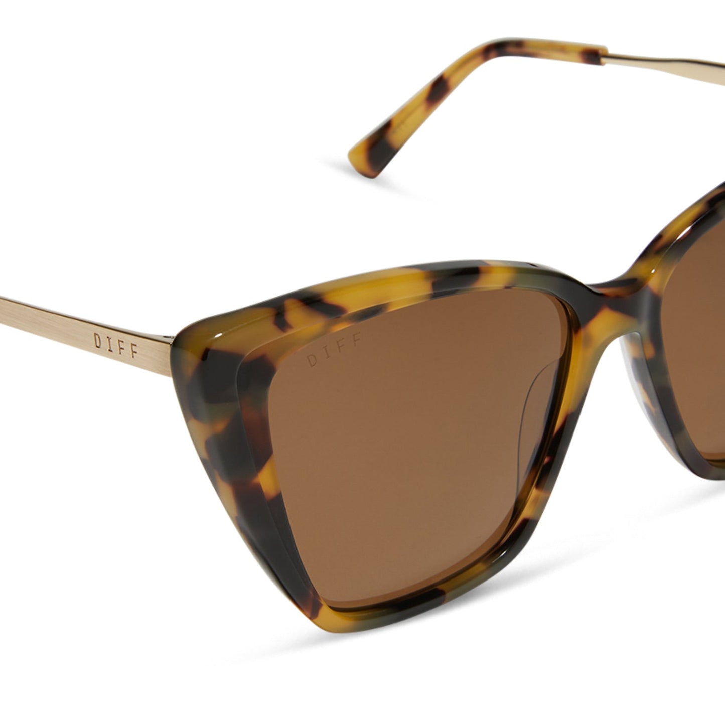 BECKY II - BROWN KOMBU + BROWN + POLARIZED SUNGLASSES