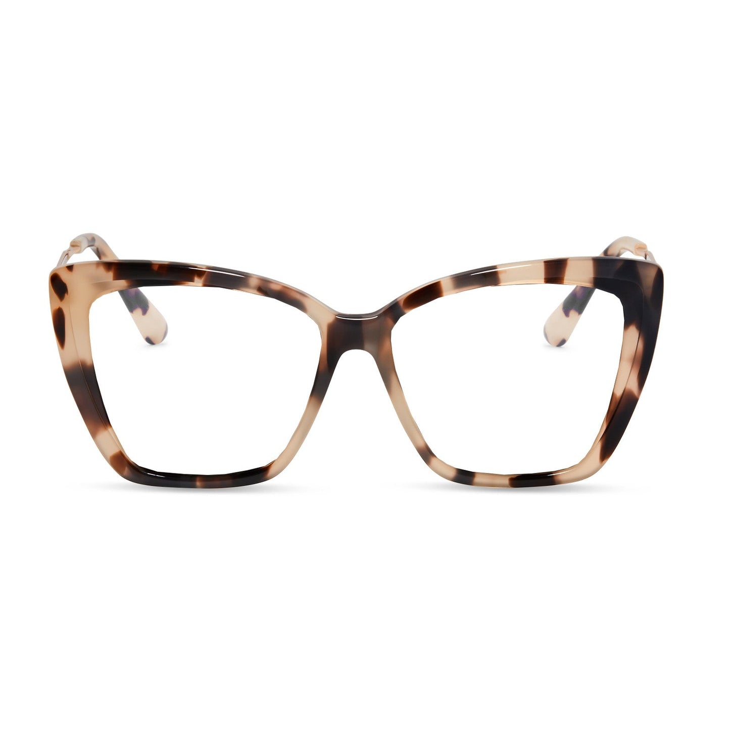 BECKY II - CREAM TORTOISE + PRESCRIPTION GLASSES