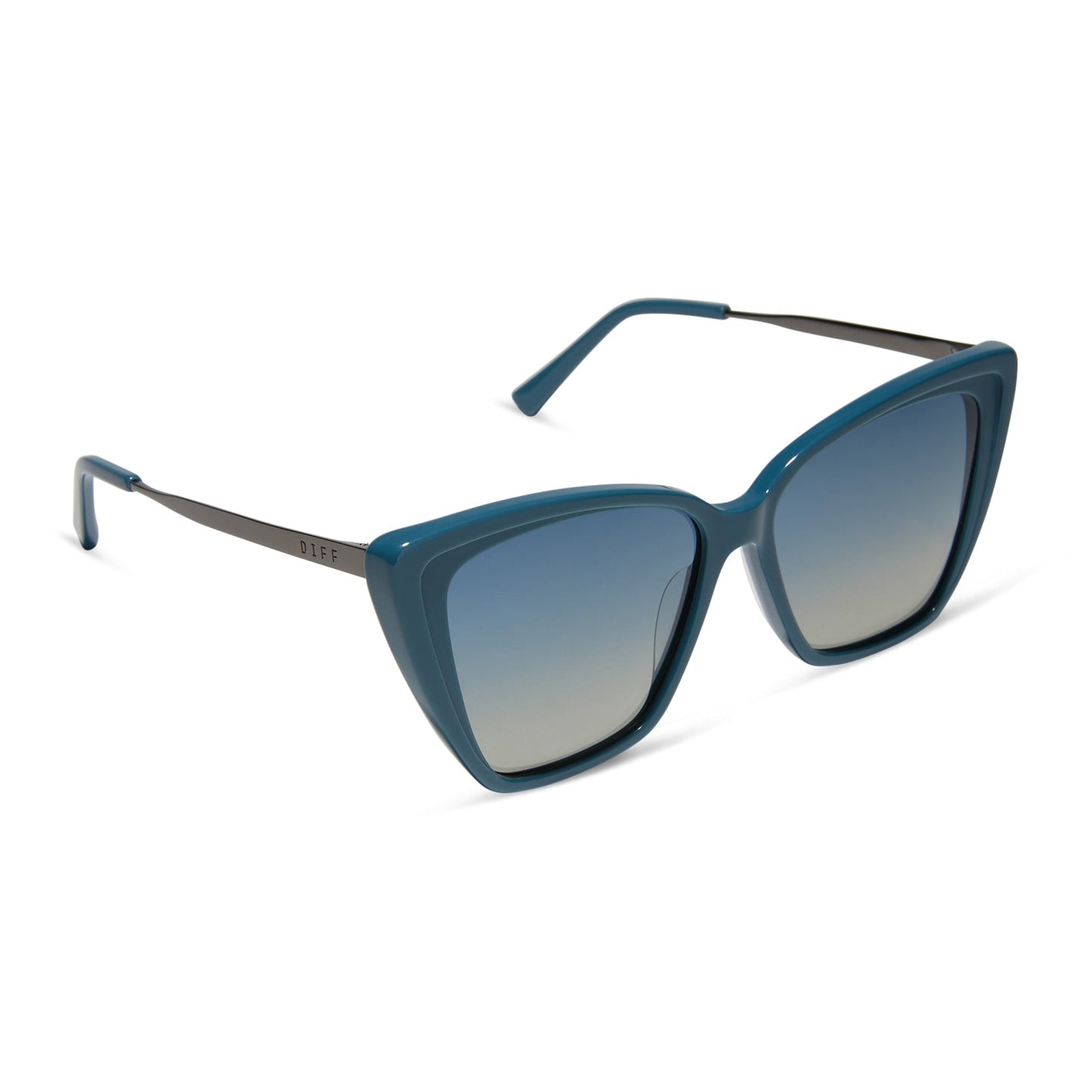 BECKY II - DEEP SPACE + AEGEAN BLUE FLASH + POLARIZED SUNGLASSES