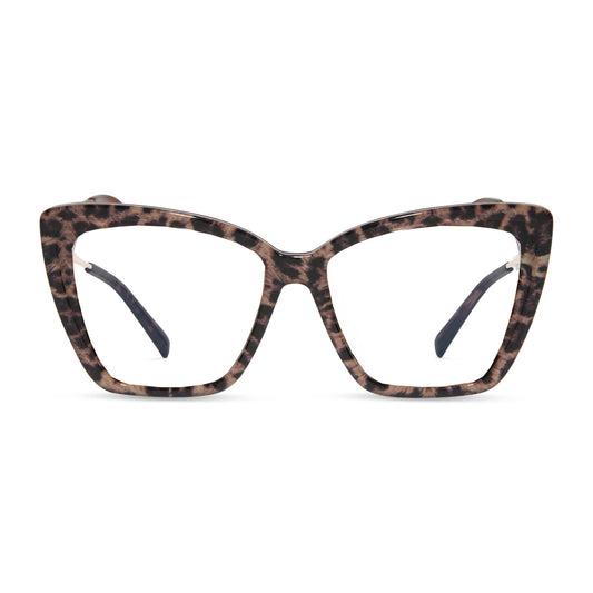 BECKY II - LEOPARD TORTOISE + PRESCRIPTION GLASSES