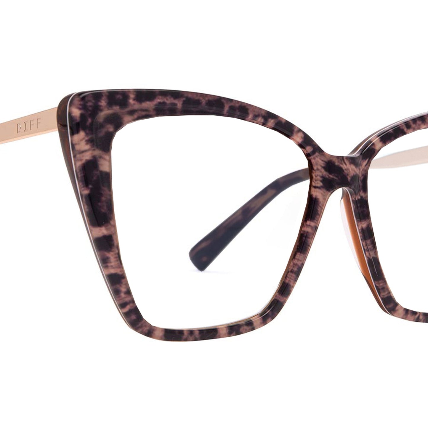 BECKY II - LEOPARD TORTOISE + PRESCRIPTION GLASSES