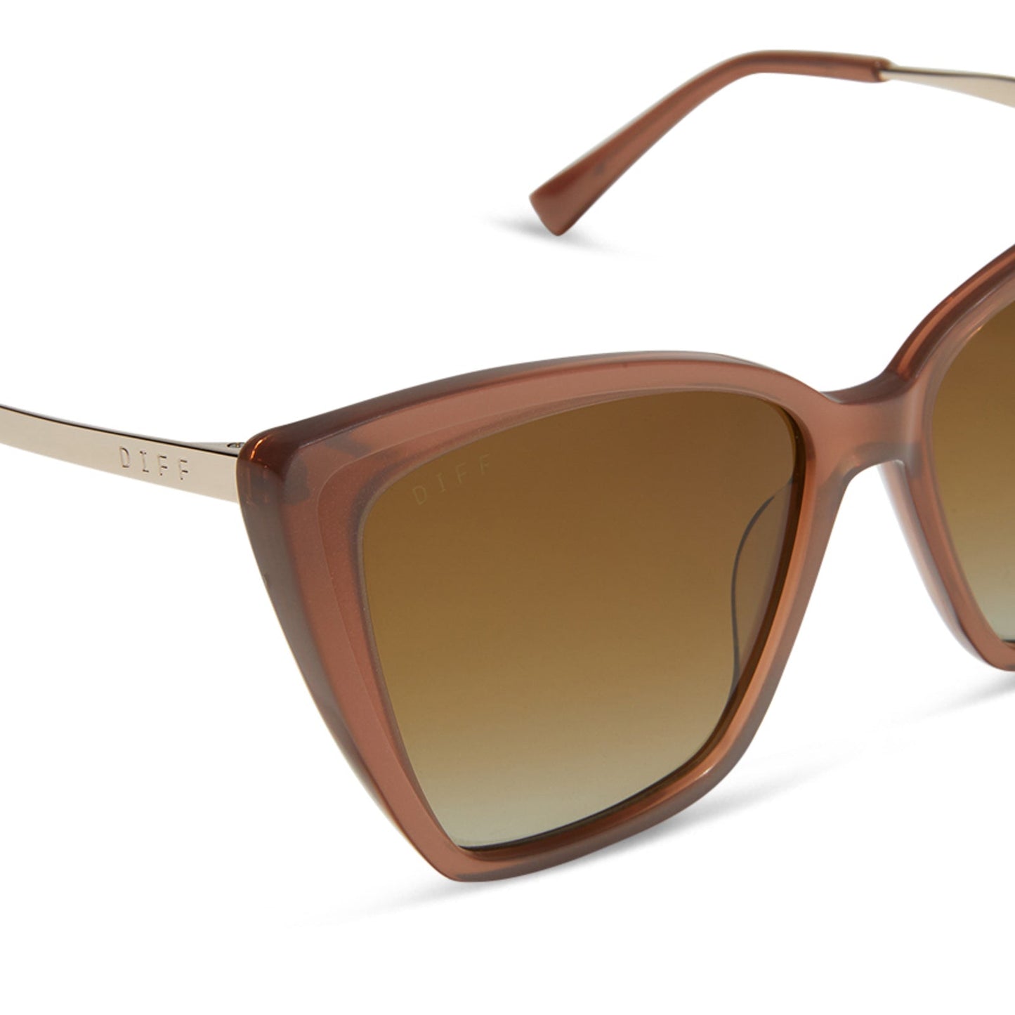 BECKY II - MACCHIATO + BROWN GRADIENT + POLARIZED SUNGLASSES