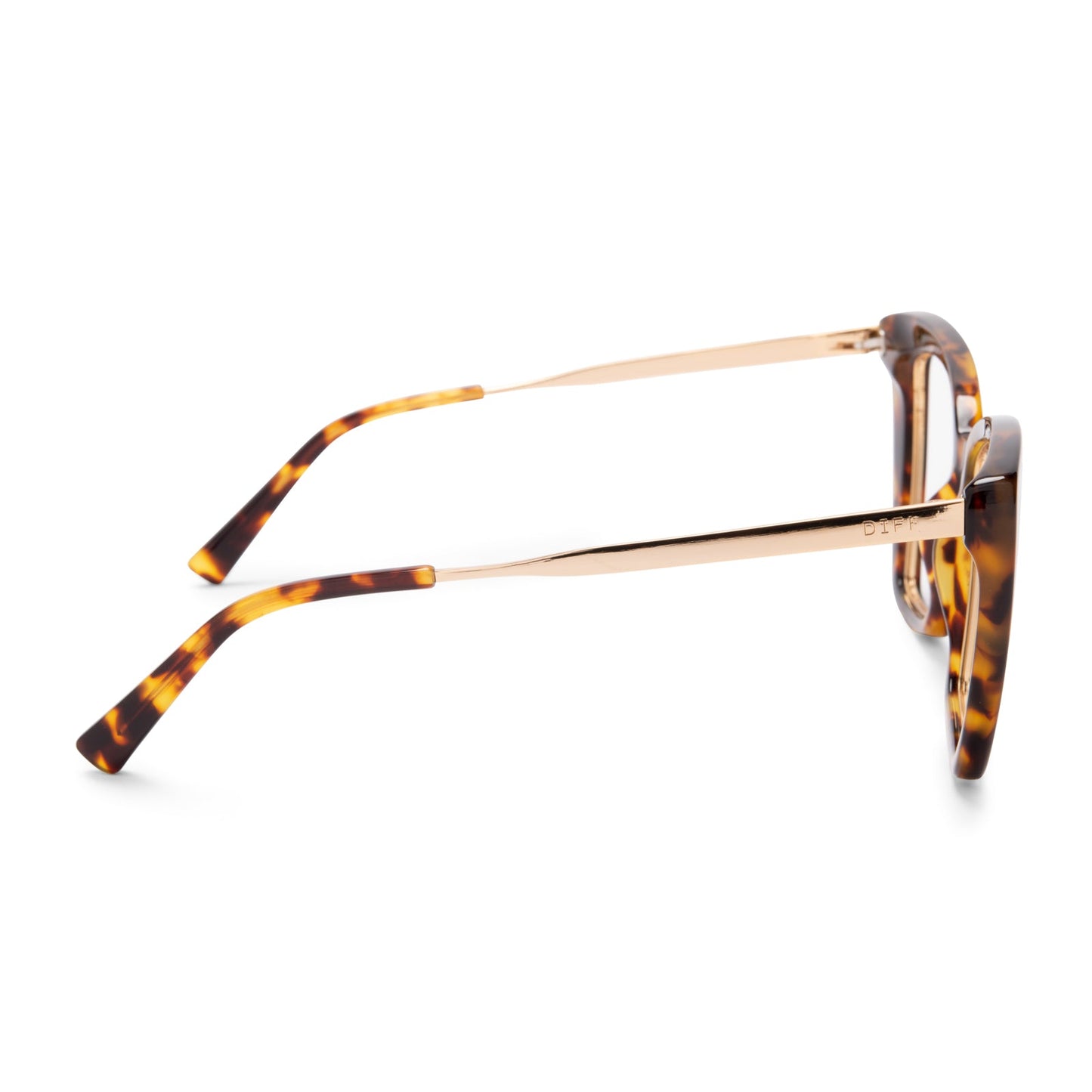 BECKY IV - AMBER TORTOISE + PRESCRIPTION GLASSES