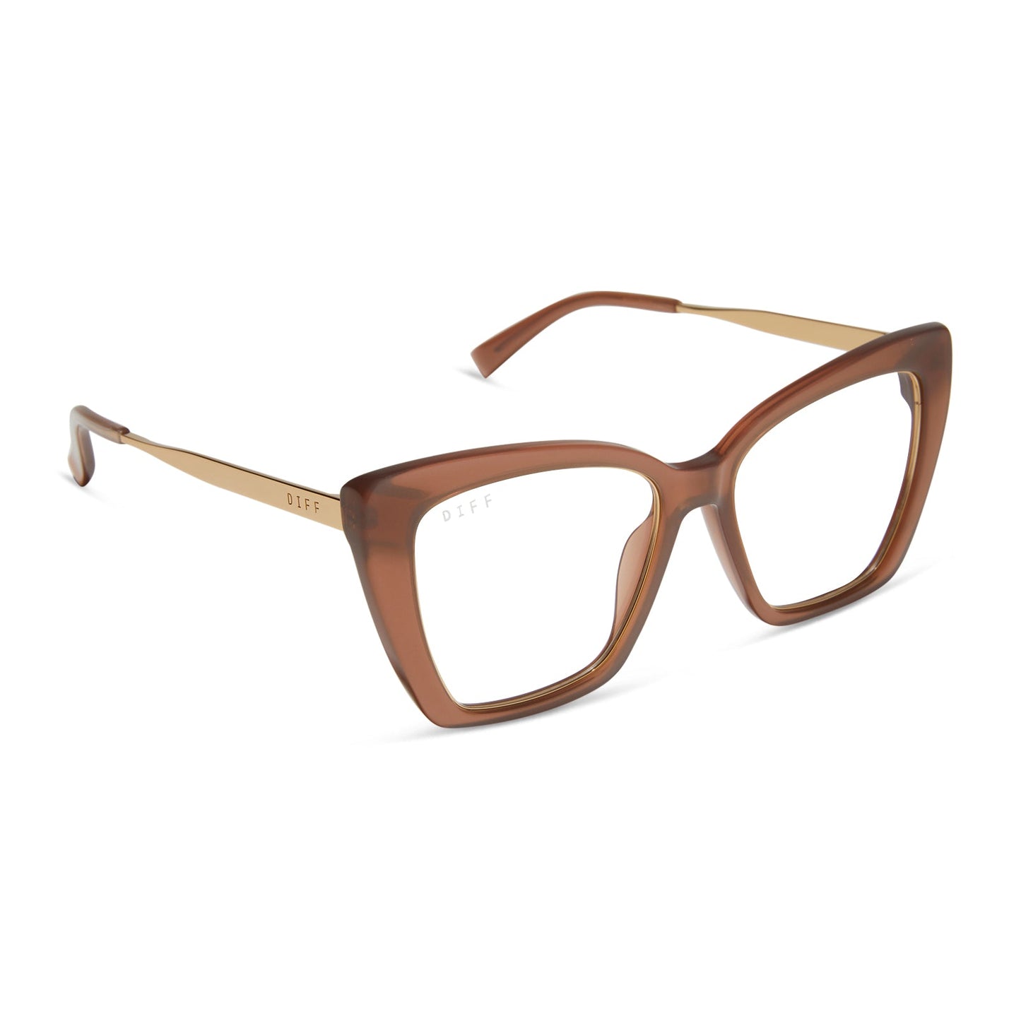 BECKY IV XS - MACCHIATO + PRESCRIPTION GLASSES