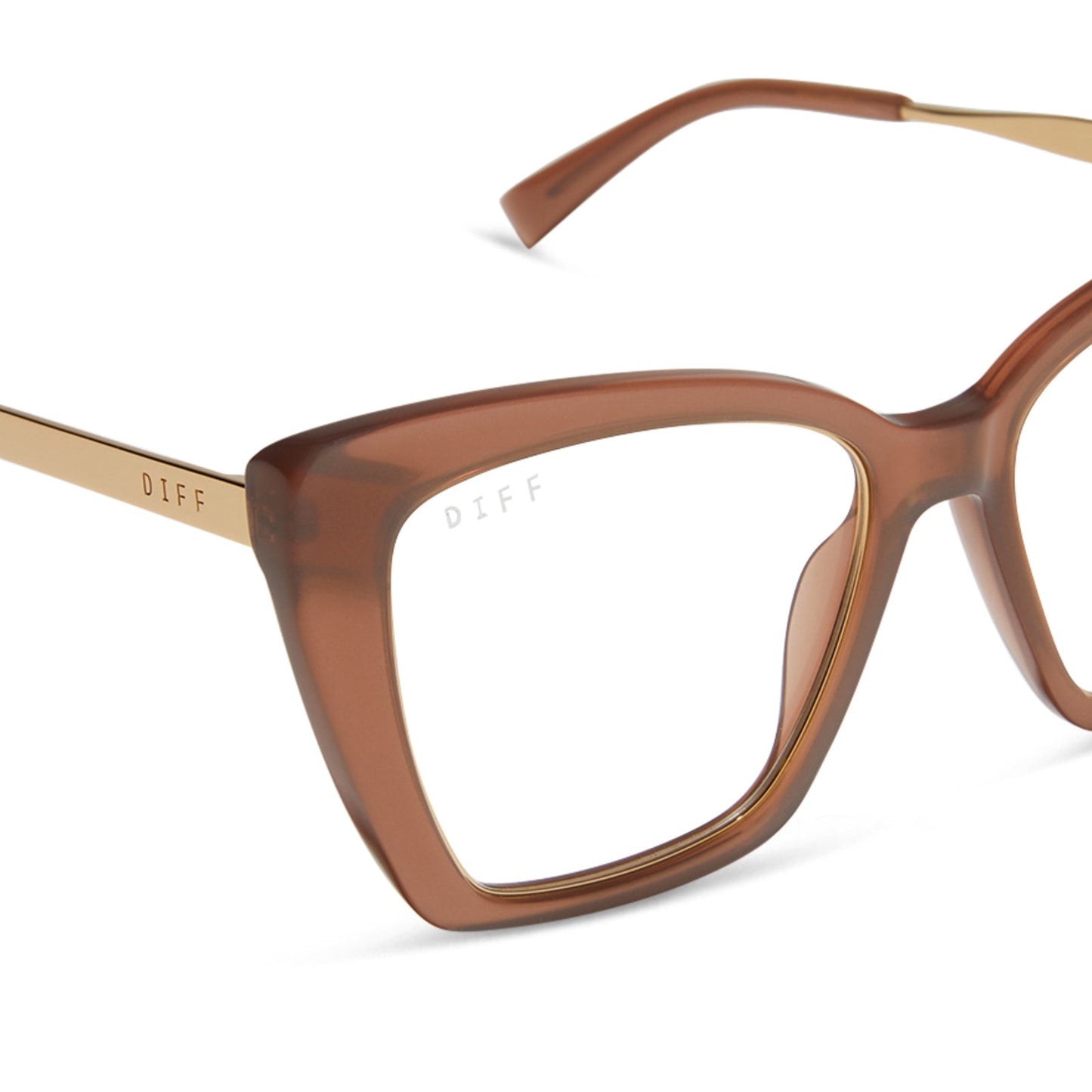 BECKY IV XS - MACCHIATO + PRESCRIPTION GLASSES