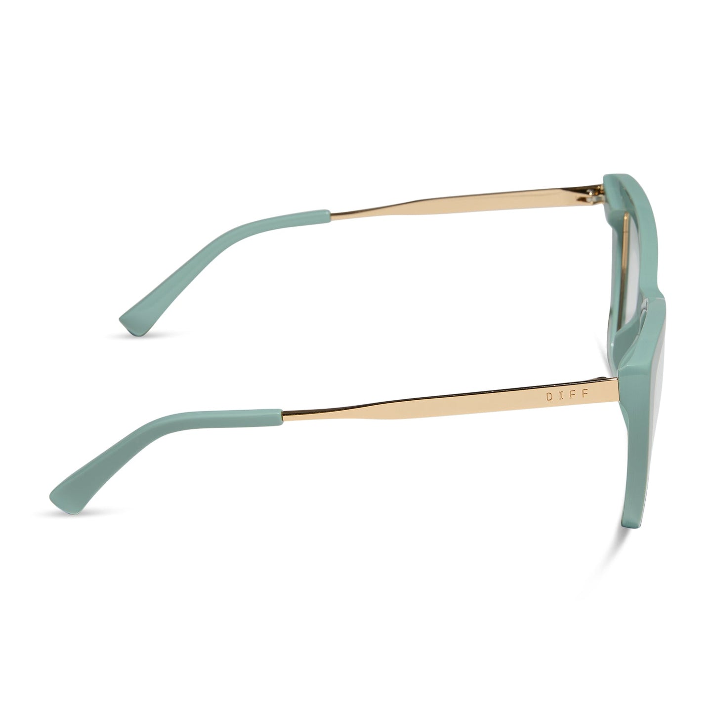 BECKY IV XS - STEEL TEAL + PRESCRIPTION GLASSES