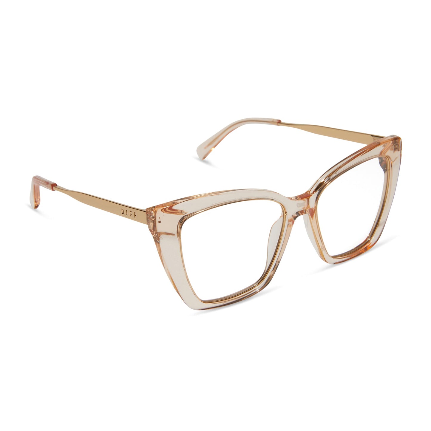 BECKY IV XS - VINTAGE ROSE CRYSTAL + PRESCRIPTION GLASSES