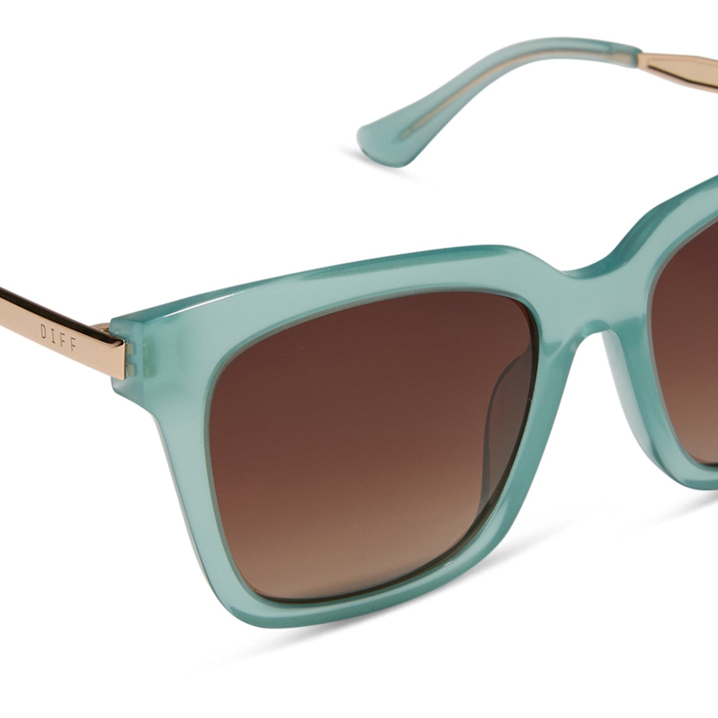 BELLA - AQUATIC AWE + BROWN GRADIENT + POLARIZED SUNGLASSES