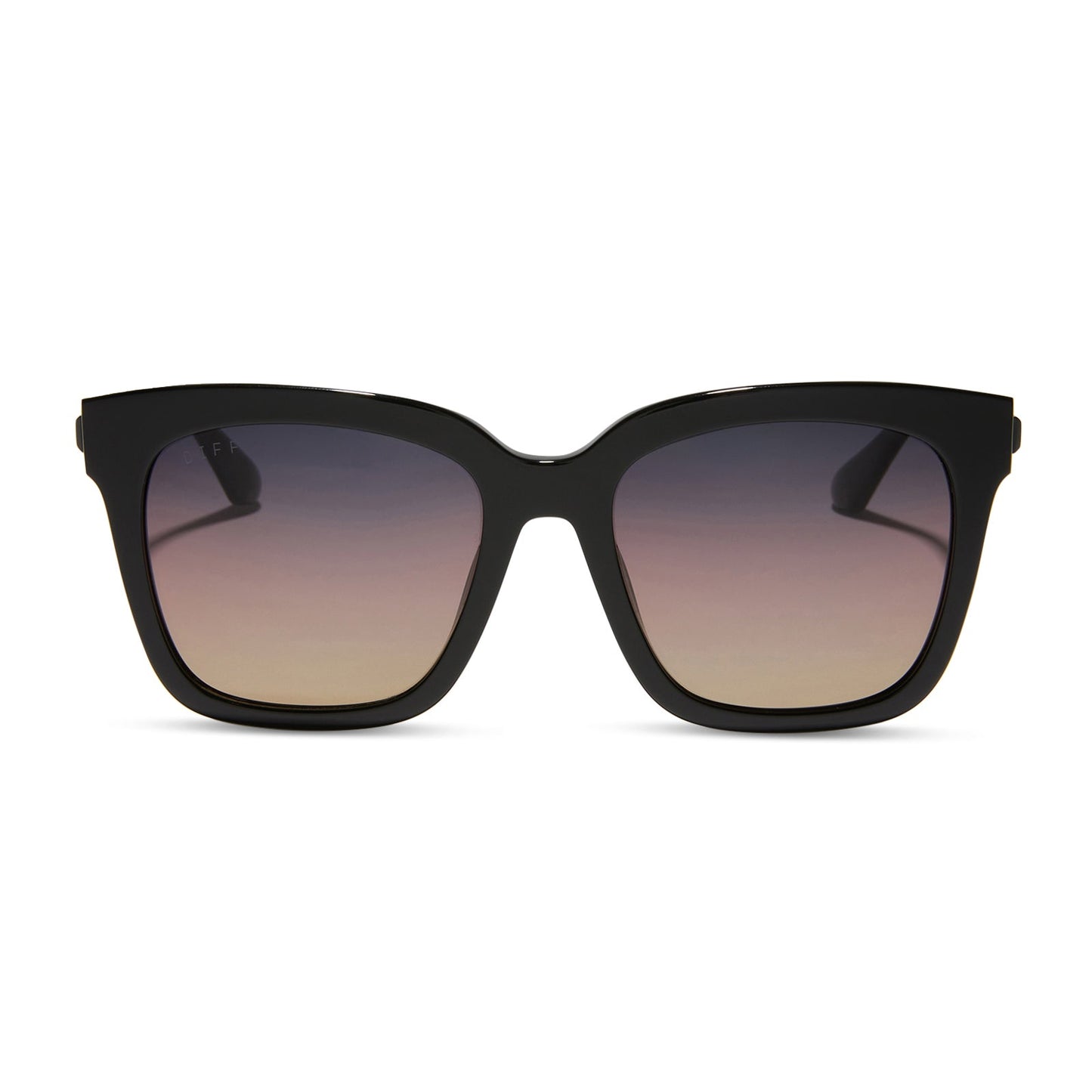 BELLA - BLACK + TWILIGHT GRADIENT + POLARIZED SUNGLASSES