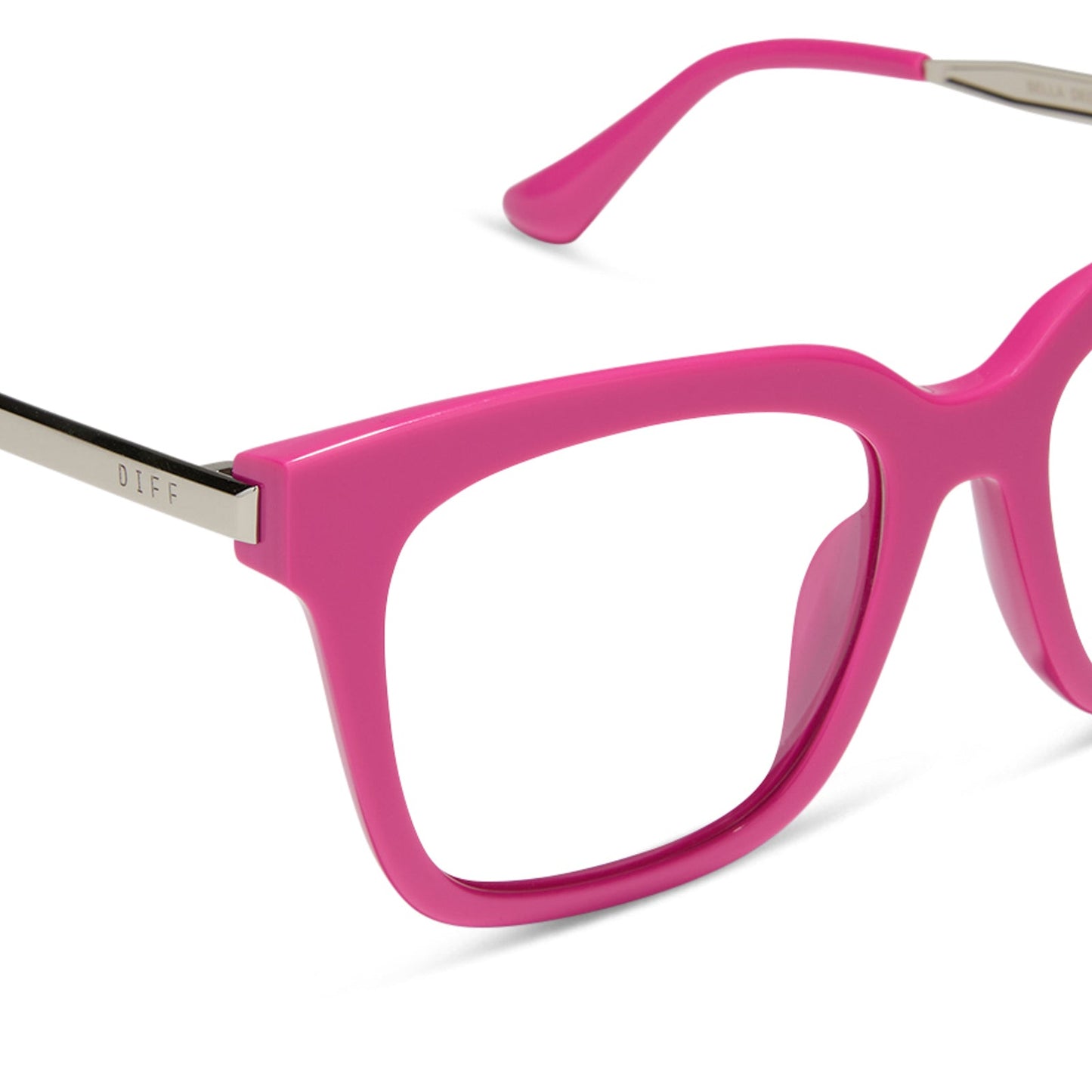 BELLA - BRIGHT PINK + PRESCRIPTION GLASSES