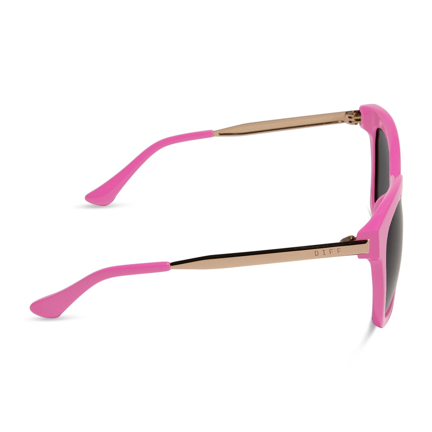 BELLA - BRIGHT PINK + GREY SUNGLASSES