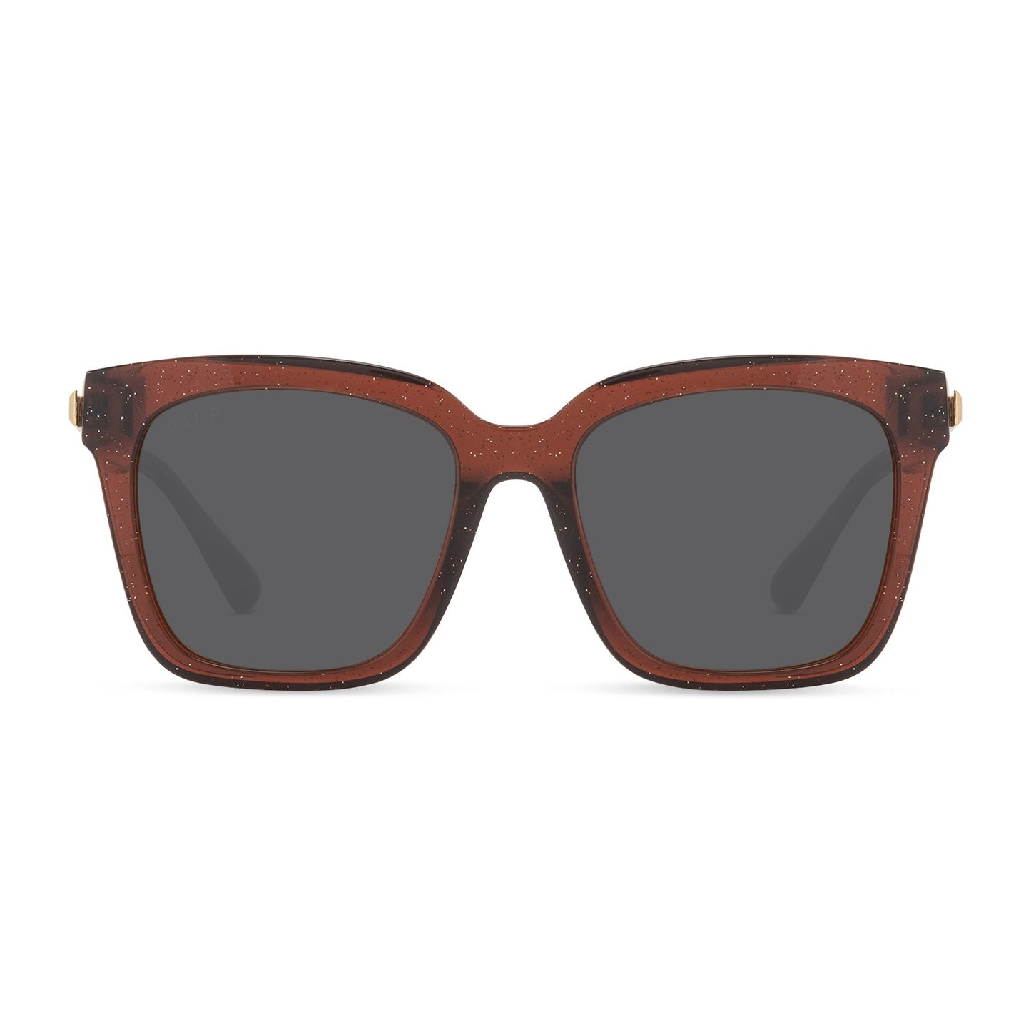 BELLA - FESTIVE CHESTNUT + GREY SUNGLASSES