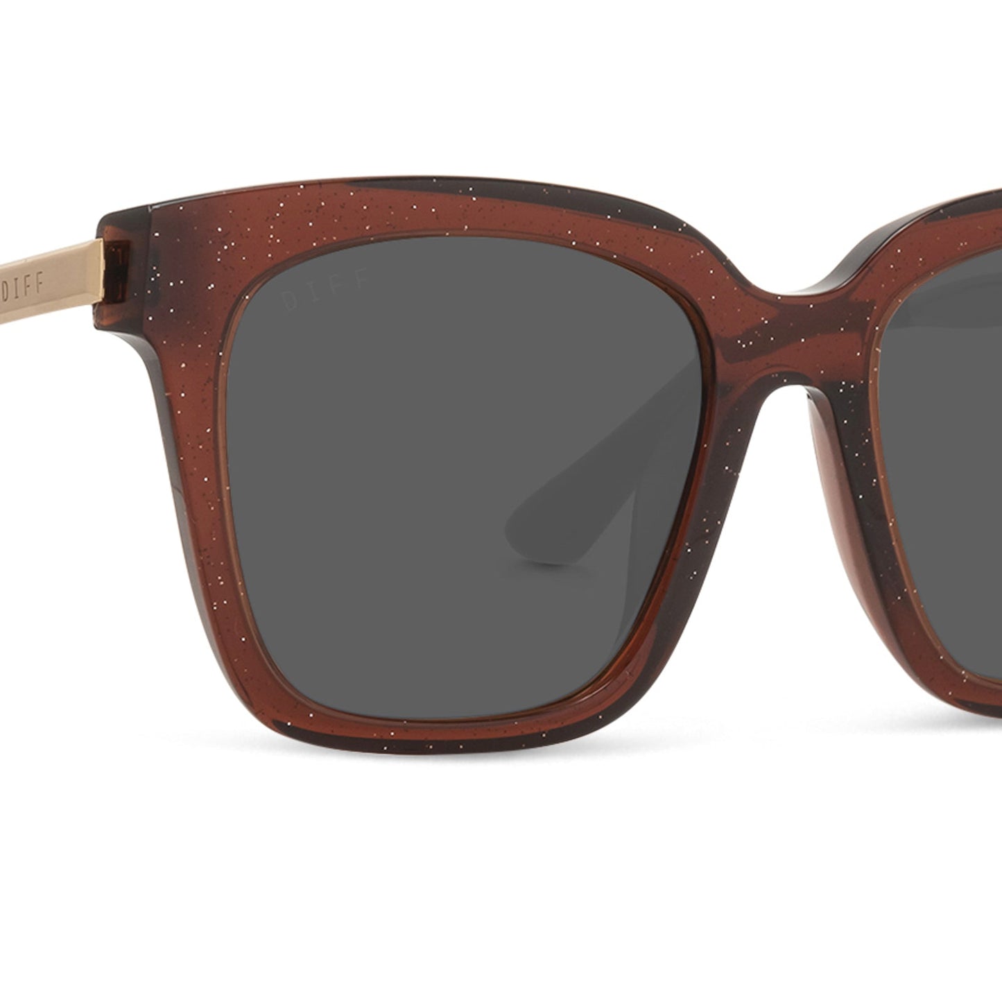 BELLA - FESTIVE CHESTNUT + GREY SUNGLASSES