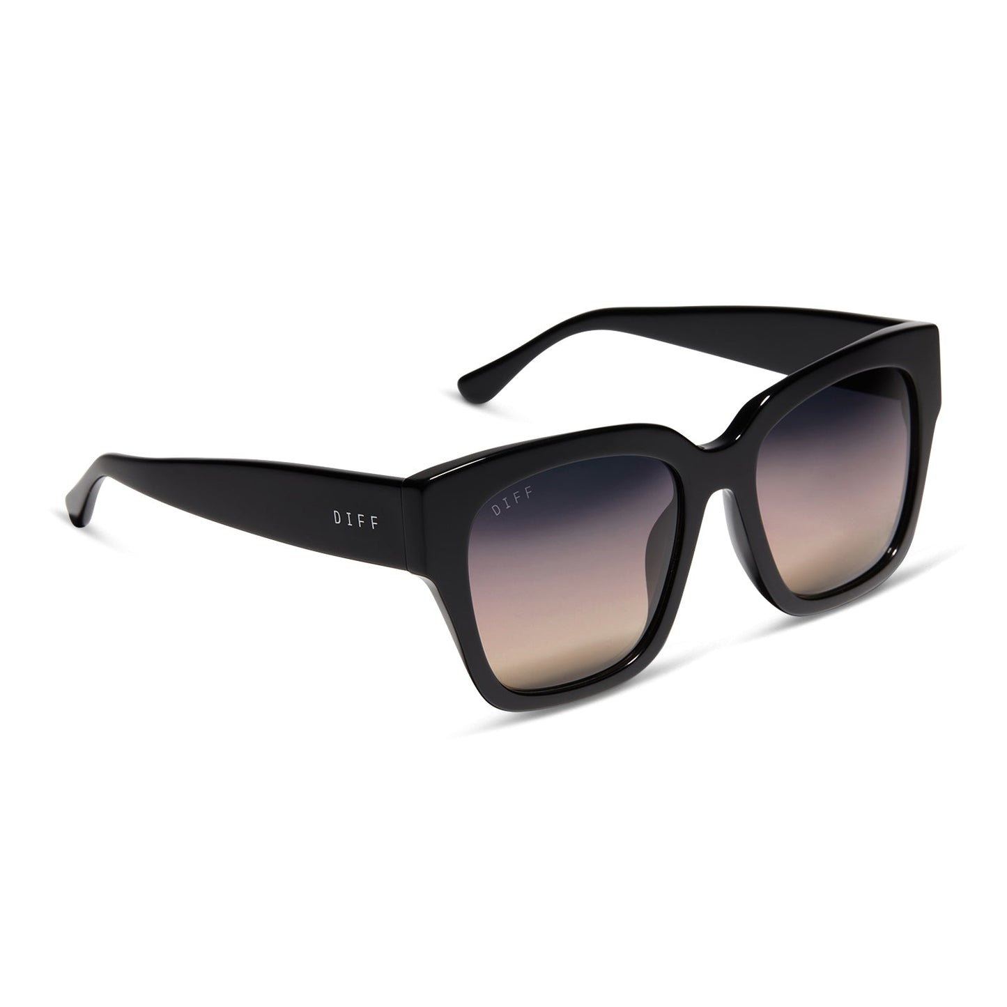 BELLA II - BLACK + TWILIGHT GRADIENT + POLARIZED SUNGLASSES