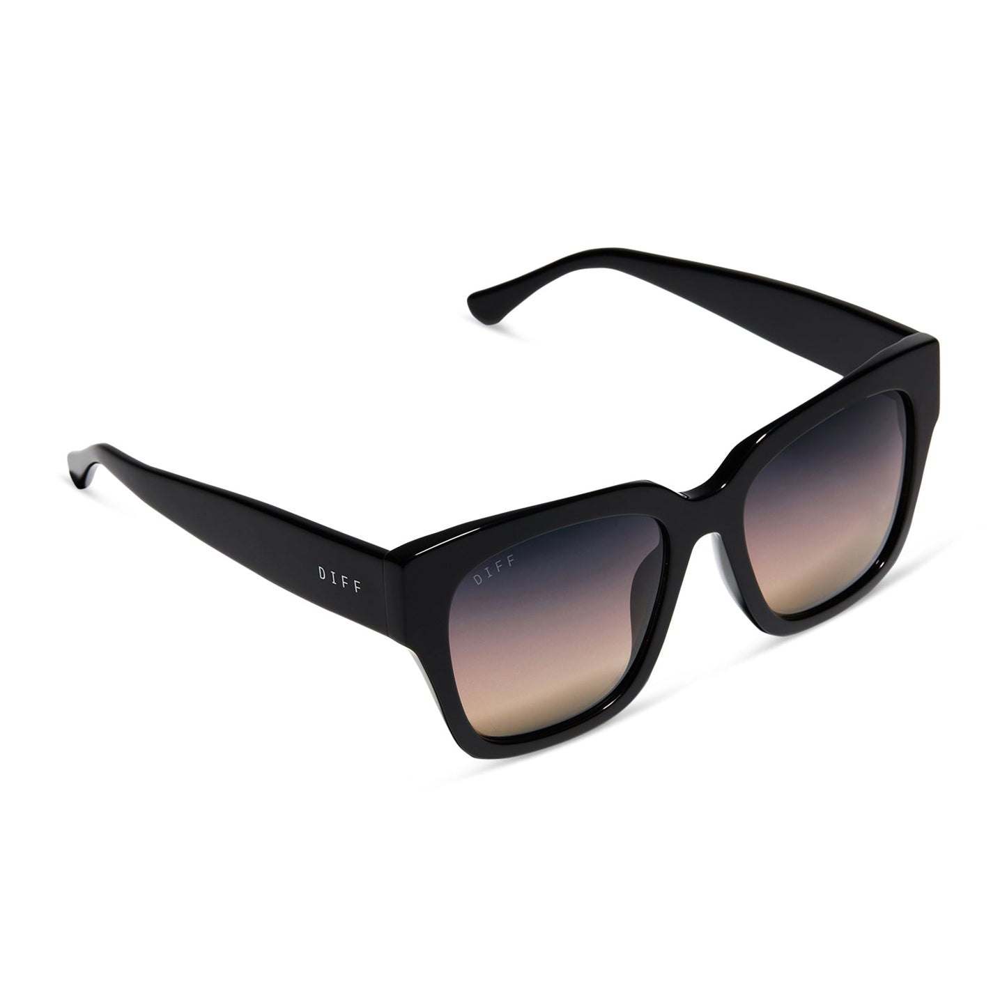 BELLA II - BLACK + TWILIGHT GRADIENT + POLARIZED SUNGLASSES