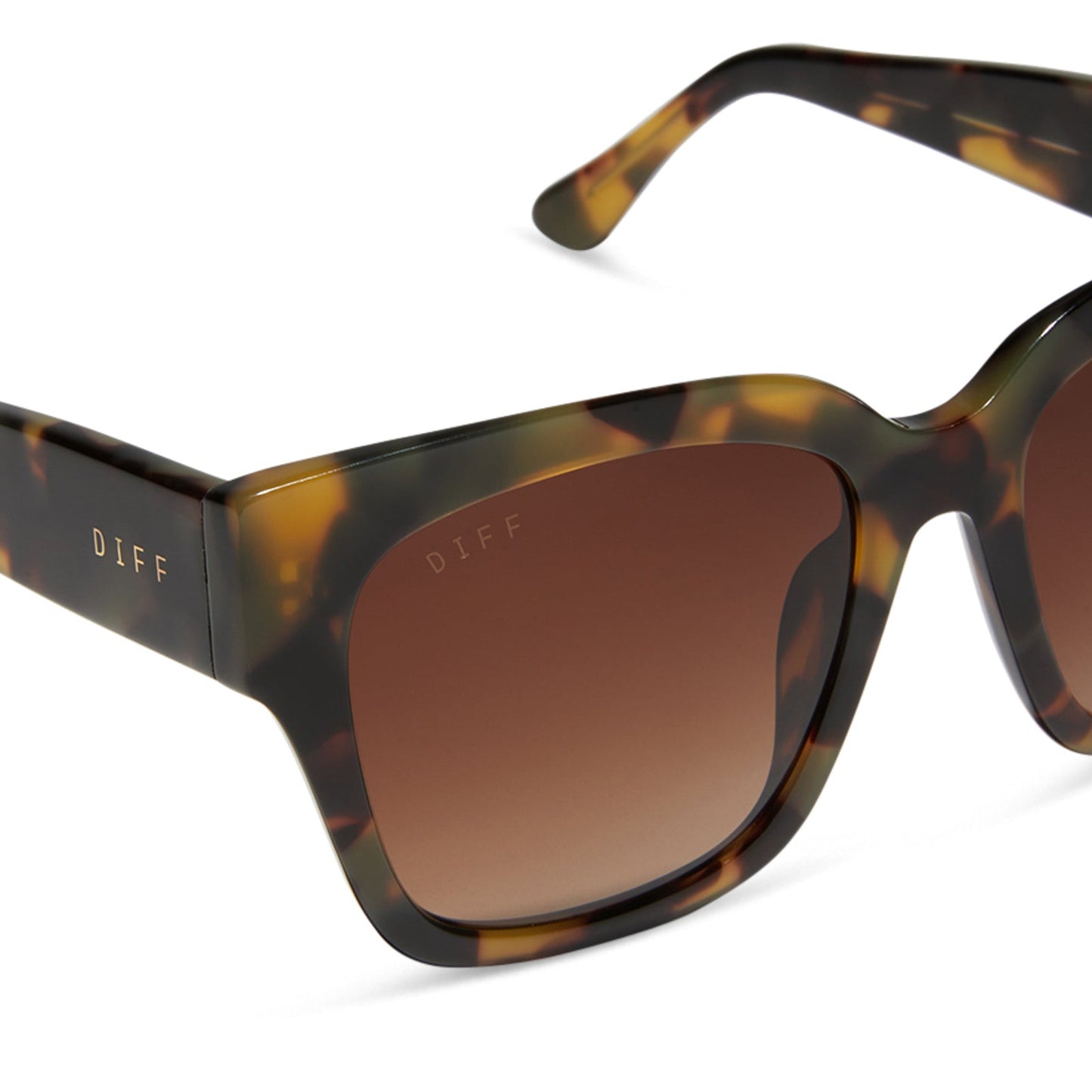 BELLA II - BROWN KOMBU + BROWN GRADIENT + POLARIZED SUNGLASSES