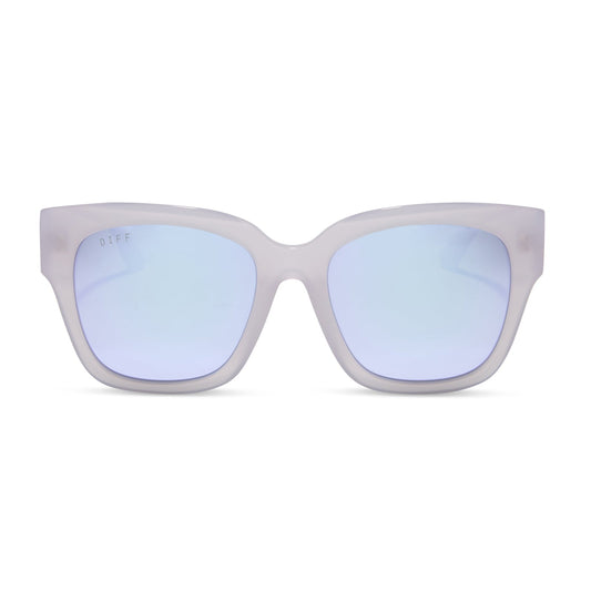 BELLA II - THISTLE + LAVENDER MIRROR SUNGLASSES