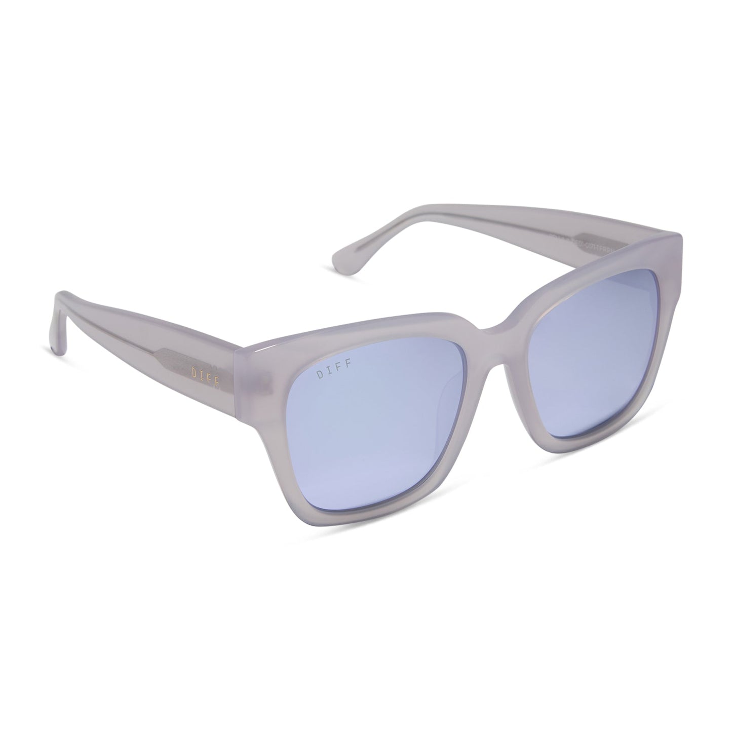 BELLA II - THISTLE + LAVENDER MIRROR SUNGLASSES