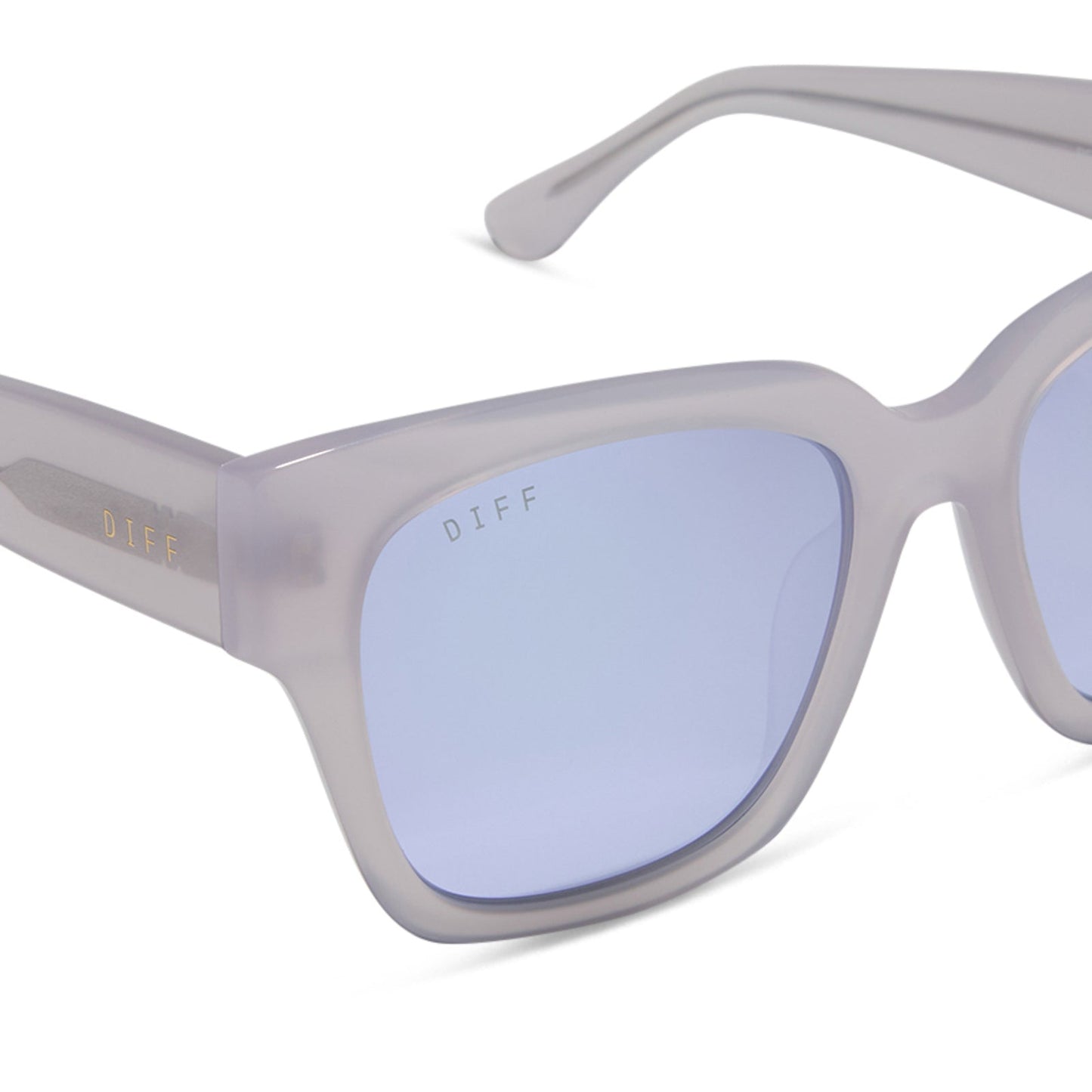 BELLA II - THISTLE + LAVENDER MIRROR SUNGLASSES