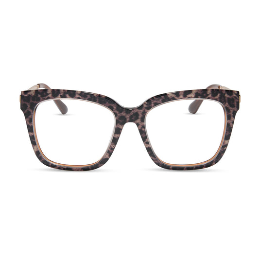 BELLA - LEOPARD TORTOISE + PRESCRIPTION GLASSES