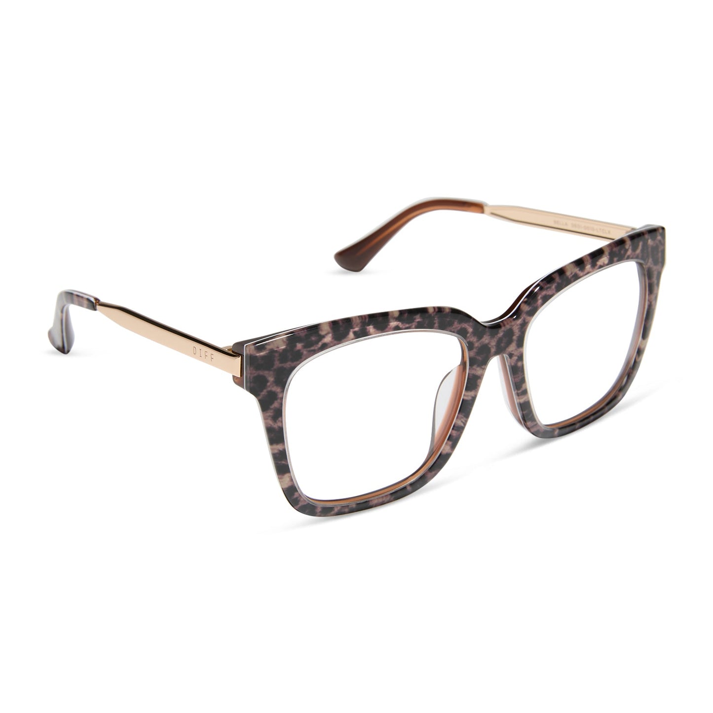 BELLA - LEOPARD TORTOISE + PRESCRIPTION GLASSES