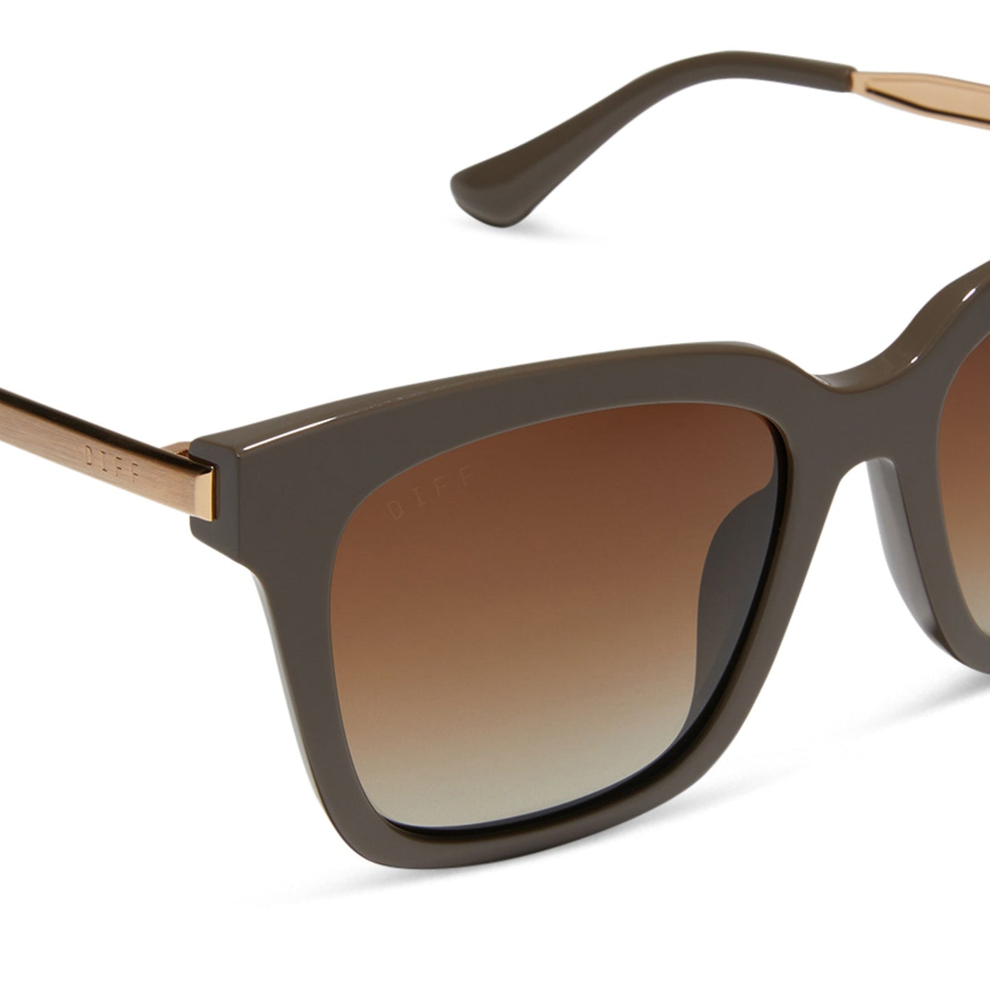 BELLA - LONDON STONE + TRUFFLE GRADIENT + POLARIZED SUNGLASSES