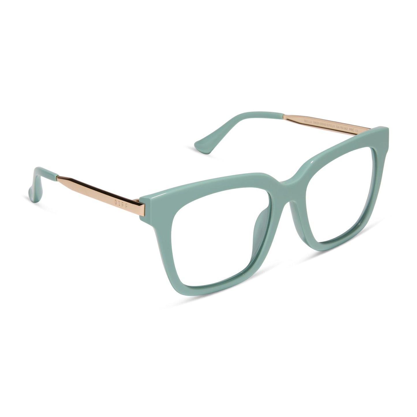 BELLA - STEEL TEAL + PRESCRIPTION GLASSES